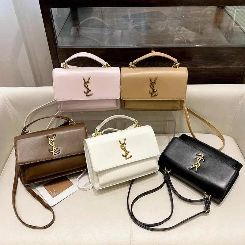 Новая модная женская сумка через плечо, модная маленькая квадратная сумка, высококачественная женская сумка через плечо с ремешком-цепочкой