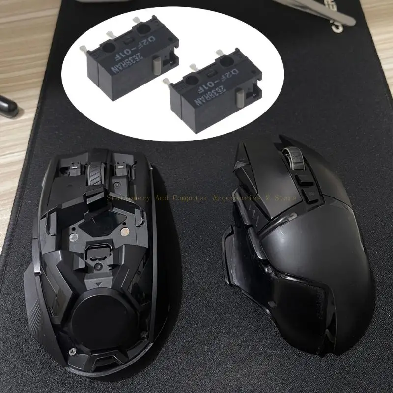 ماوس D2F-01F مصمم بدقة لتصنيف القوة G502 GPW Microswitch 0.7N