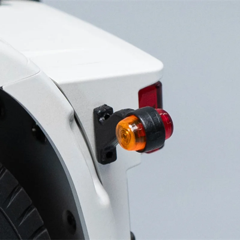 1:14 스케일 2개 LED 3V 폭 표시등 사이드 라이트 타미야 RC 트럭 SCANIA 770S R620 VOLVO BENZ Arocs MAN TGX 차량용