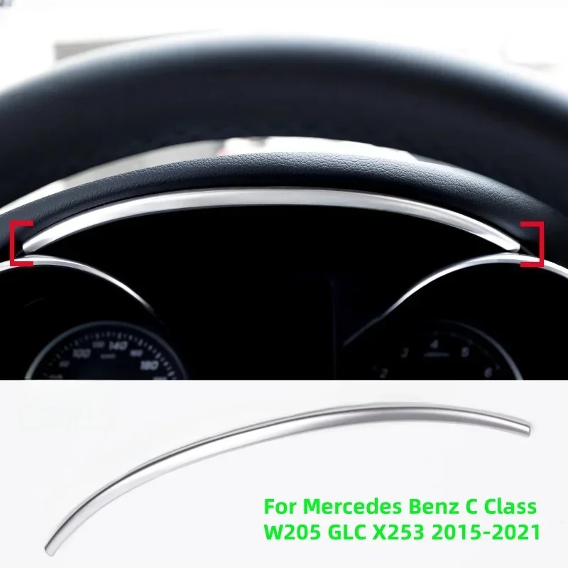 

OLANGDA OLANGDA рамка приборной панели автомобиля, декоративная полоса с карбоновой текстурой для Mercedes Benz C Class W205 GLC X253 2015-2021 Inter