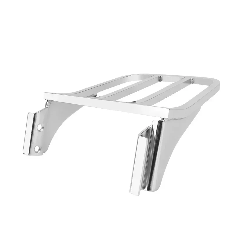 Motorcycle Sissy Bar Backrest Rear Luggage Rack Support Chrome For Harley Sportster XL 883 1200 FLST FLSTC FLSTSC Dyna Softail