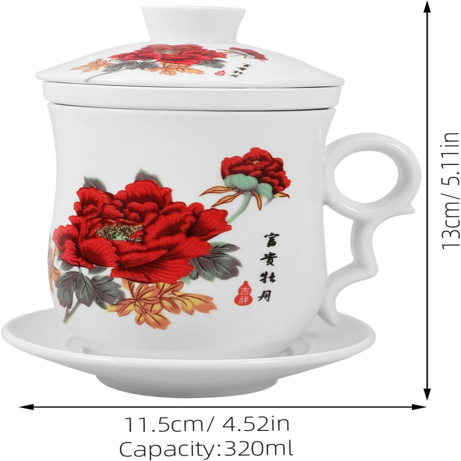 nce and exquisite craftsmanship. Perfect for daily use or special occasions, this luxurious tea set will make a stunning additio