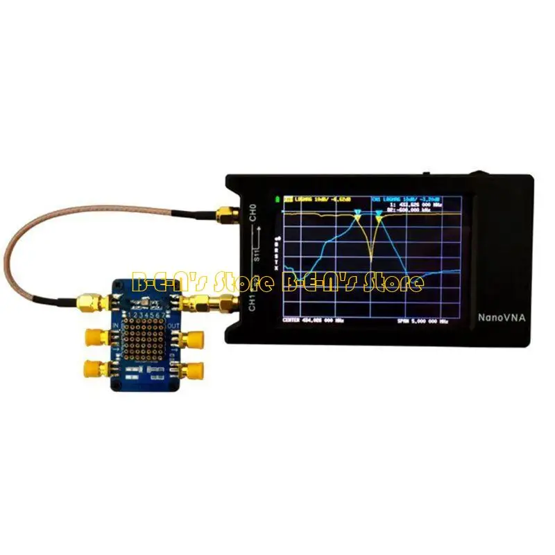 Y1AD Professional NanoVNA Testboard VNA Vector Analysis Test Board High Accuracy VNWA Testboard Durable