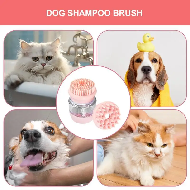 Cat Massage Comb Brush Deshedding Grooming Comb For Pet Dogs Water And Shampoo Brush For Pet Hair For Home Loose Hair Knotted
