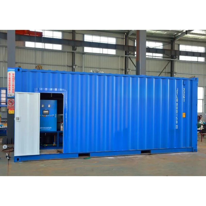 Custom Automatic Commercial Sea Water Flake Ice Machine