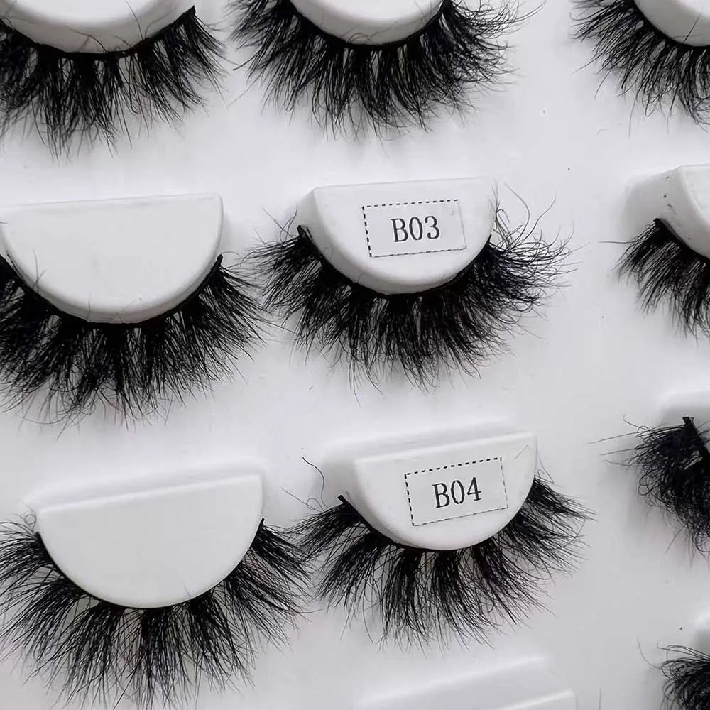 Maquiagem 3D Mink Lashes Natural Fluffy Layered False Eyelashes For Daily Wear Soft Lashes 100% Cruelty Free Lashes Makeup