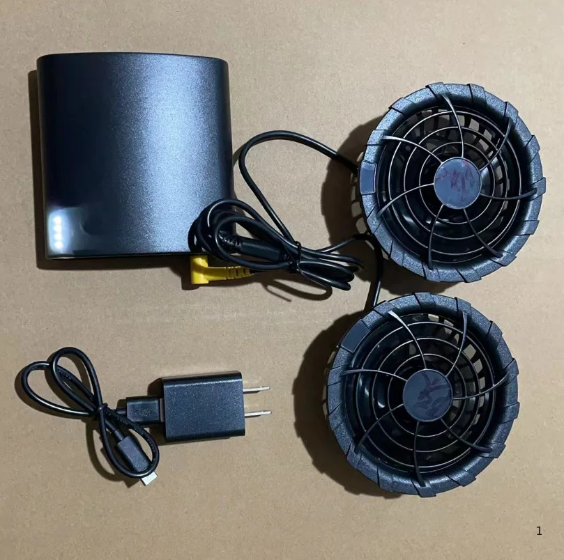 Air conditioner clothing 12V fan battery accessories Cooling jacket Welder labor insurance clothing accessories with charger
