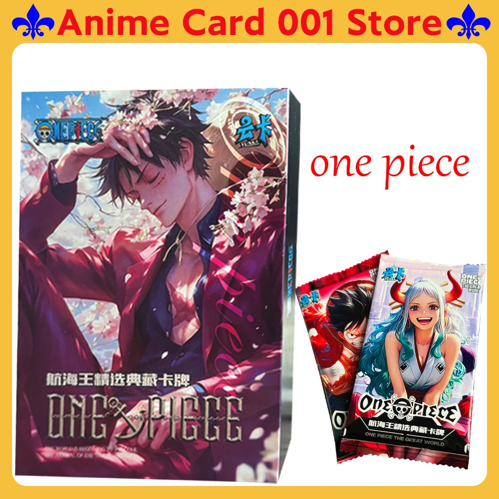 

Yunka series One Piece Cards Anime Collectible Card Luffy Zoro Game Sanji Nami TCG Booster Box Game Collection Card