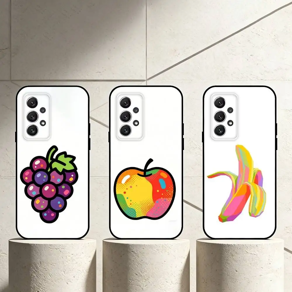 

P-Pop Art phone Case For Samsung S25,24,21,22,23,30,Ultra,20,Plus,Fe,Lite,Note Soft Black Cover