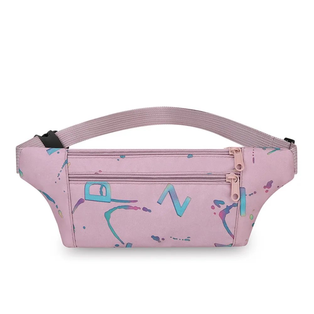 

Fashion Large Capacity Women's Casual Waist Bag Lightweight Wear-Resistant Fanny Pack Adjustable Sport Backpack Daily Wear