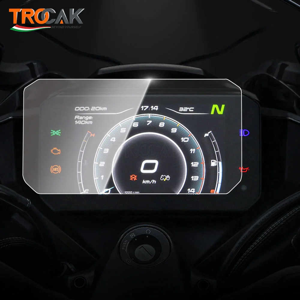 For CFMOTO 450MT 450 MT 2024 2025 450NK Motorcycle Speedometer Scratch Cluster Screen Protection Film Dashboard Screen Protector