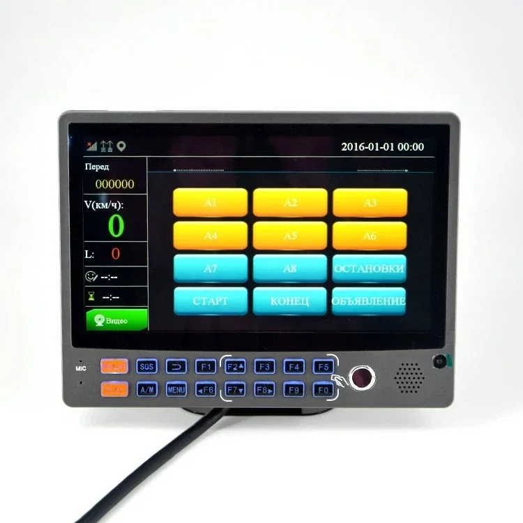 

In-Cabin TFT Driver Console Unit DVR driver side operation bus driver console