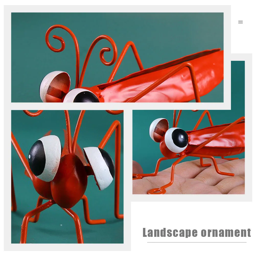 

Simulation Grasshopper Craft Vivid Decorative Grasshopper Garden Decor For Yard Table Bookshelf Home Ornaments
