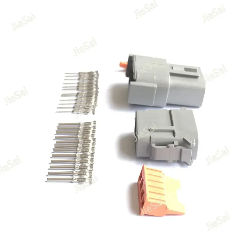 DTM Auto Deutsch Connector 12 Pin Automotive Connector With Pin DTM04-12P / ATM04-12P DTM06-12S / ATM06-12S