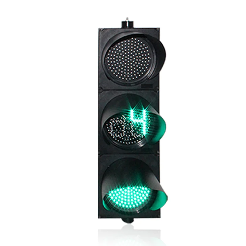 High quality 300MM Red Green full ball traffic light With Red  Green  countdown timer