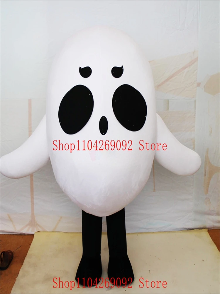 

Cospaly Costume Egg Mascot Costume Walking Suits Adults Sized Cartoon Character Holiday Halloween Mascot for Promotion