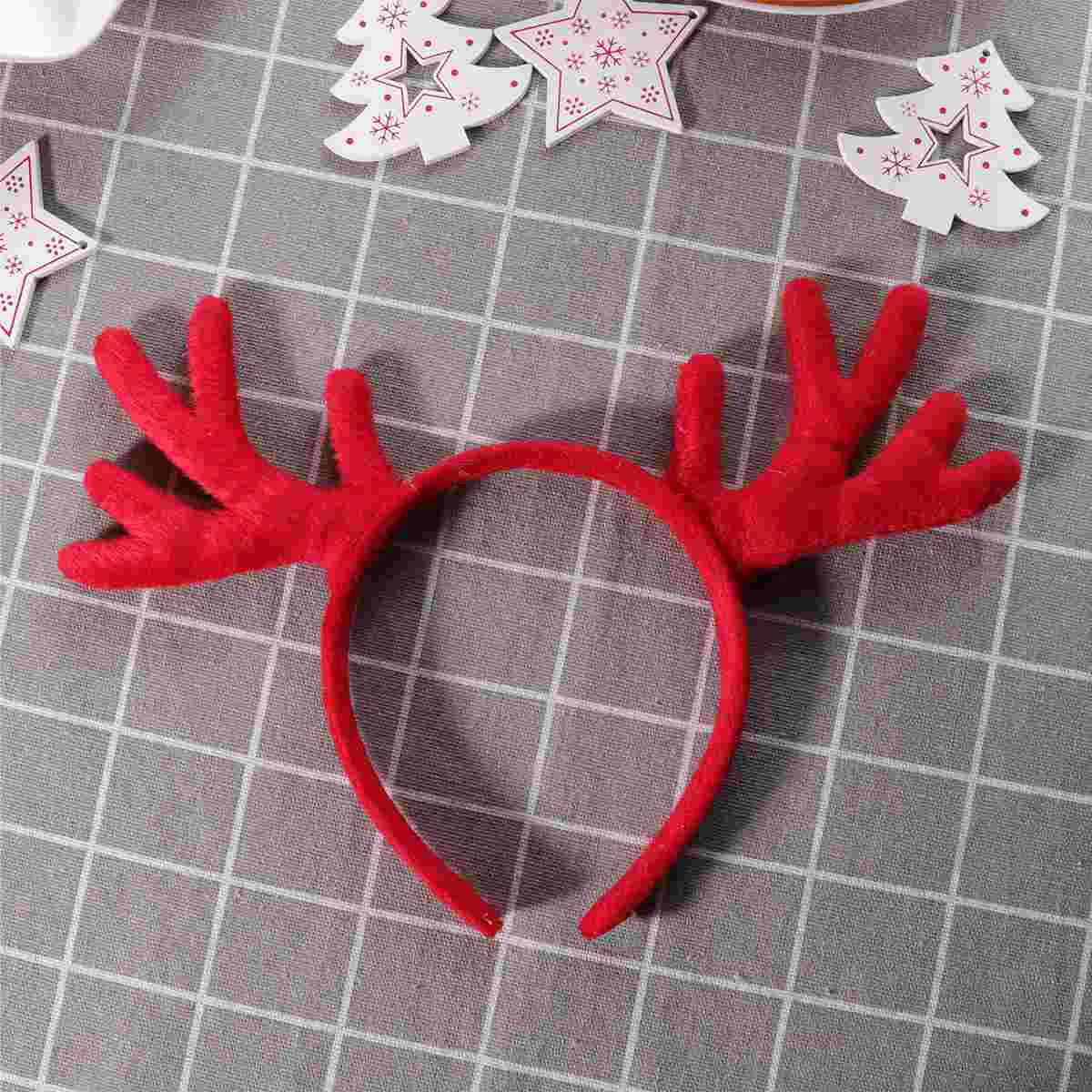 Antler Hair Accessary Headband Prop Faixas de Natal Aros Trajes de Halloween para Adultos