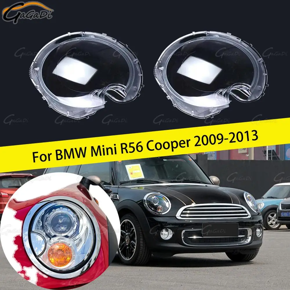 

Car headlight lampshade is suitable for Mini R56 Cooper 2009-2013 headlight lamp shell to send rubber strip