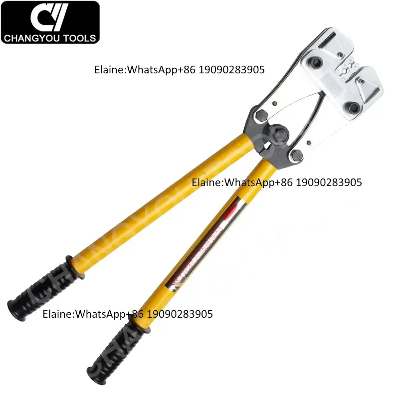 JY-16120 Hydraulic Tool Mechanical Hand Crimping for SC Peephole Copper Terminal Block for 10mm2 and 120mm2 Connections