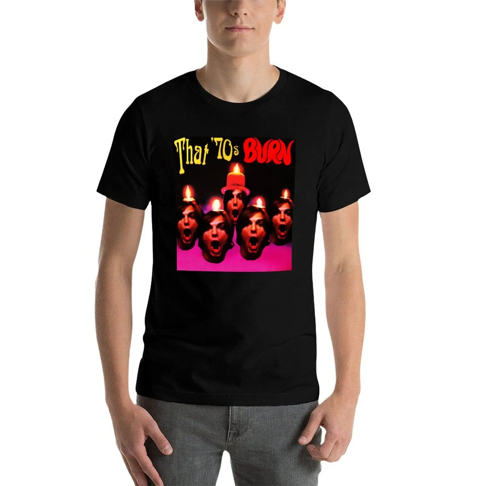 

That 70s Burn (Deep Purple/Kelso) - edition T-Shirt anime tshirt t shirt personalised printed t shirts for man T-Shirt