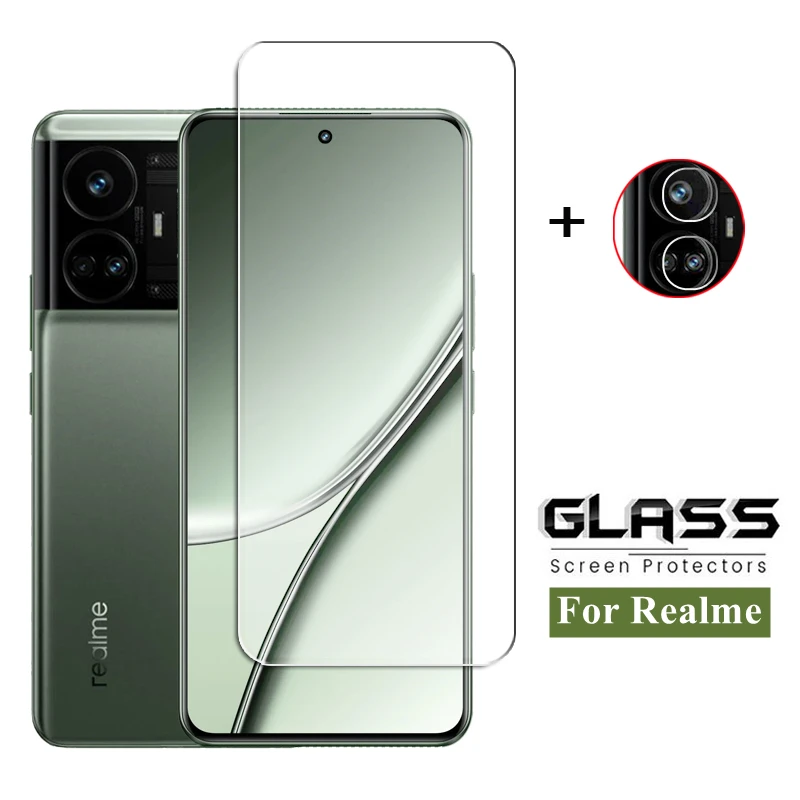 

Full Gule Glass For Realme GT5 5G Tempered Glass Realme GT5 Screen Protector Protective Phone Camera Lens Film For Realme GT 5