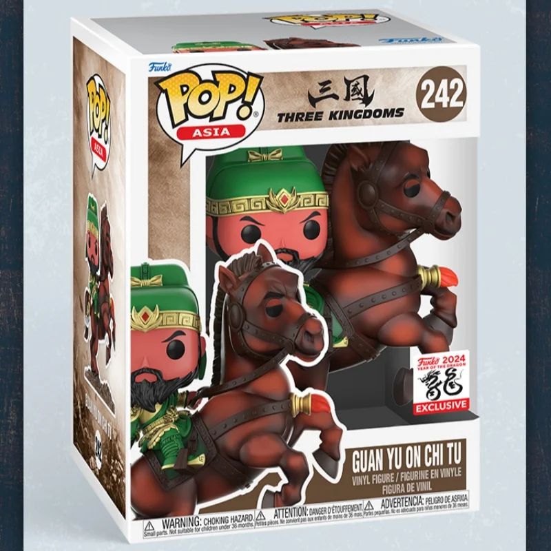 Romantiek van de drie koninkrijken Guan Yu actiefiguur De militaire God van rijkdom Displaymodel Chinese esthetische verzamelcadeau