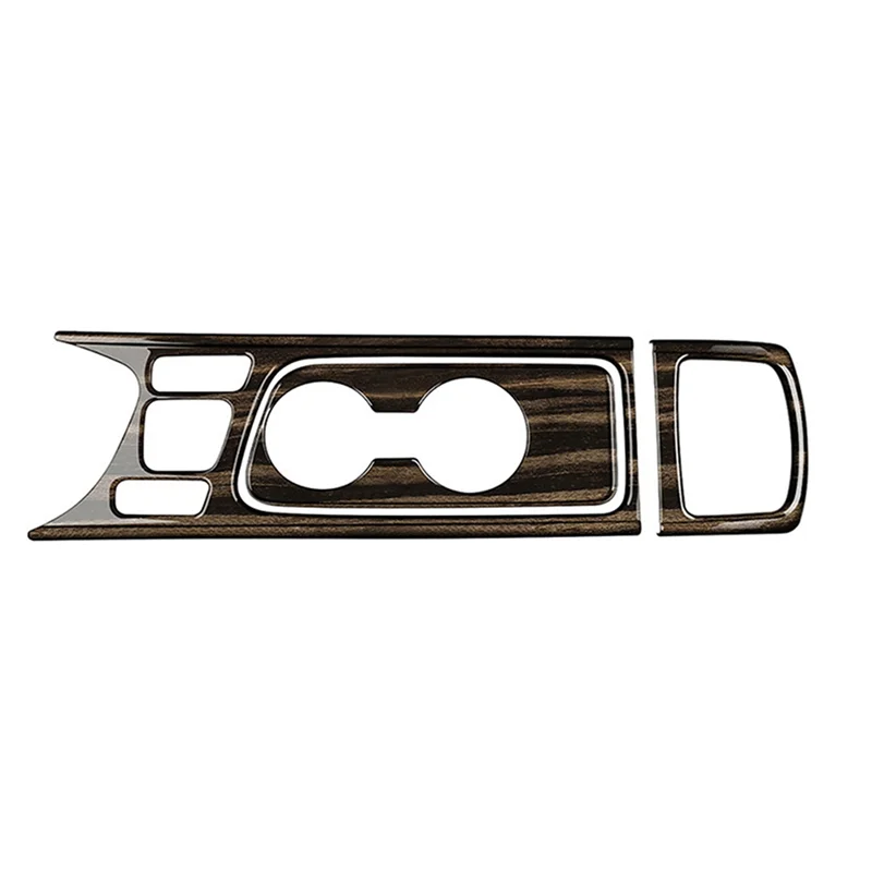 

Wood Grain Decoration Cover Trim Sticker Water Cup Holder Car Center Console For Toyota Yaris Cross 2022 RHD