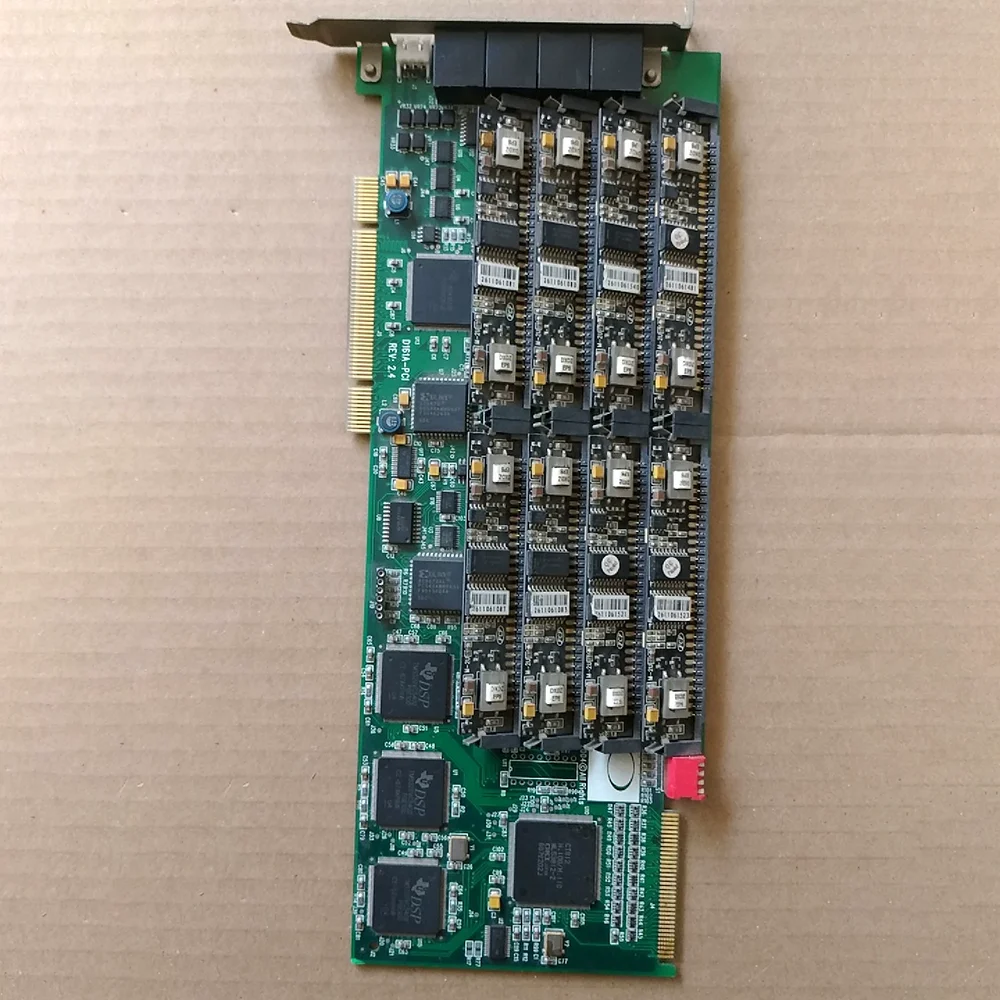 1 PCS External Voice Card DN161A DN161A-PCI REV: 2.4 16-way