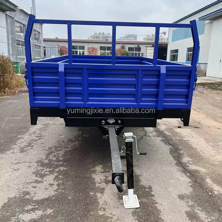 2025Rimorchio ribaltabile idraulico per trattori agricoli Rimorchio ribaltabile agricolo da 5 tonnellate in vendita