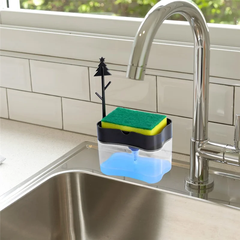 ABGR-дозатор мыла премиум-качества, дозатор мыла для посуды, столешница, кухонный дозатор мыла, тарелка для раковины с добавлением особенности