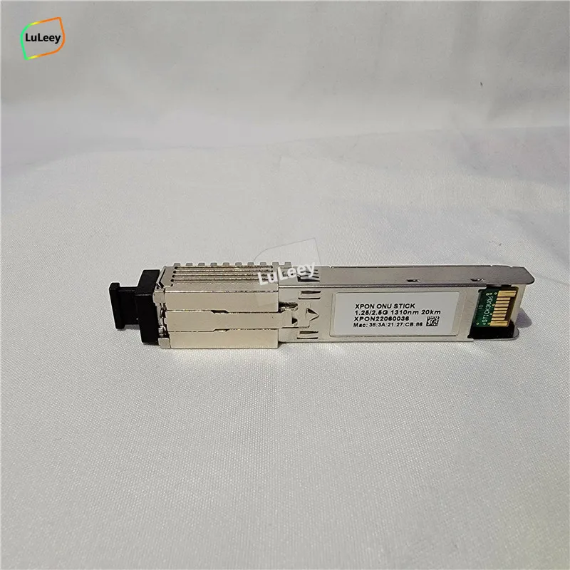 GPON SFP ONU Stick 2.5G XPON modulo DDM Bridge Mode ONU ricetrasmettitore in fibra ottica WEB ID/SN compatibile Mikrotik ODI G-010S-A