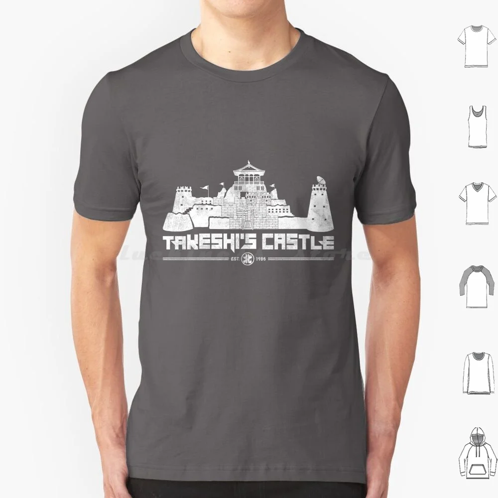 El castillo de Takeshi-Est. 1986 camiseta hombres mujeres niños 6xl Takeshis Castillo Takeshi Keshi Heads Japón juego japonés Show divertido brillante