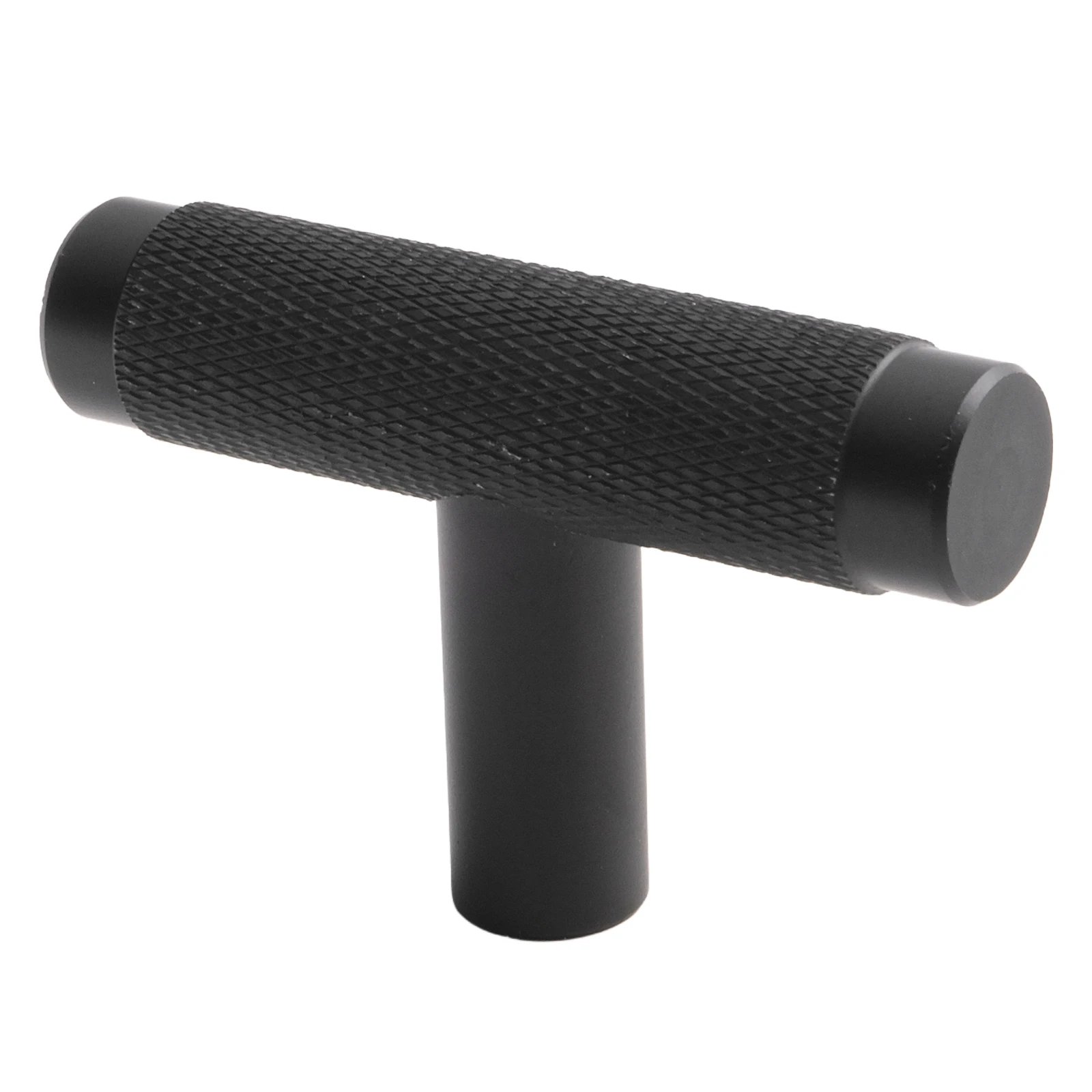10mm Height Knurled T Bar Knob Easy Installation M4x25mm Screw Included Sturdy Grip Textured Finish Contemporary Style