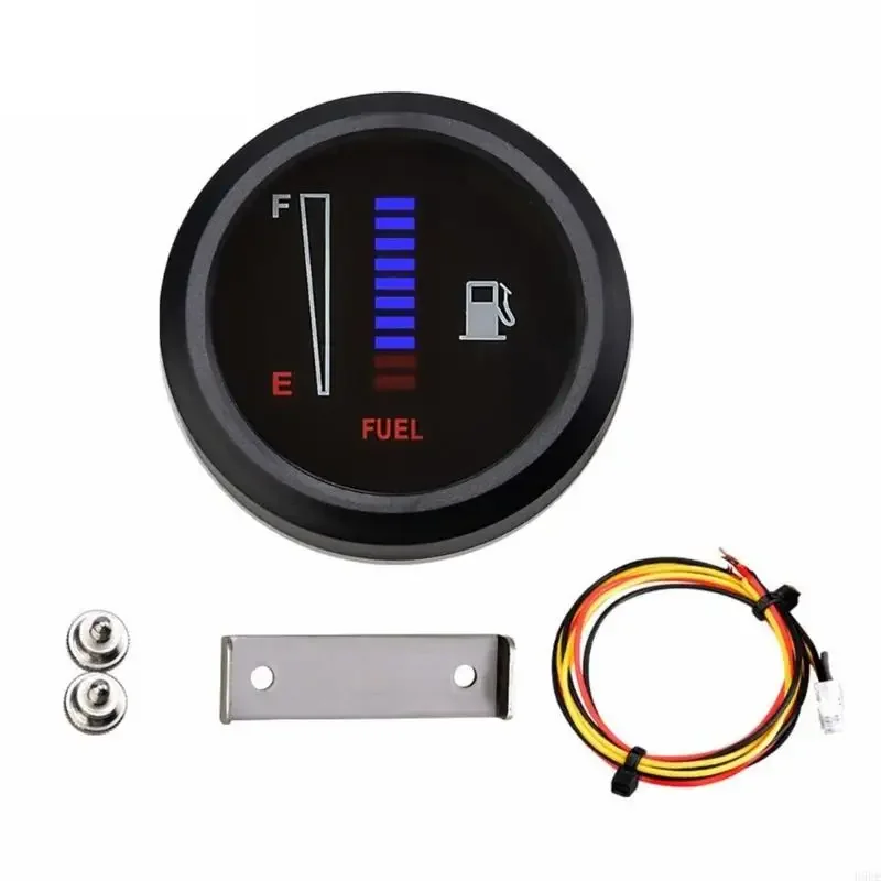 

Универсальный датчик уровня топлива 12 В со светодиодным дисплеем для автомобилей, мотоциклов, грузовиков, противоударная цепь,