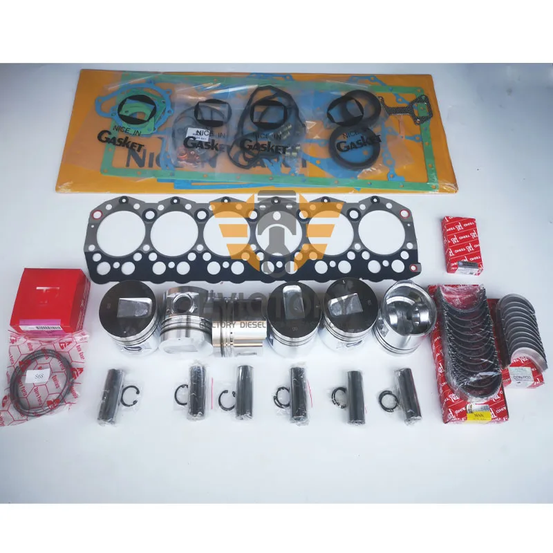 For oversize S6S overhaul rebuild kit +0.50mm piston ring gasket bearing