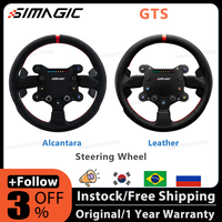 .Simagic GTS Steering Wheel All-In-One Solution for Every Motorsport Magnesium-aluminum Alloy HALL Paddle Module vs MOZA ES