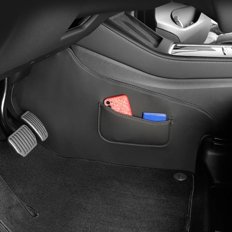 for Tesla Model 3/y center console side kick pad interior protective pad, interior anti dirt pad