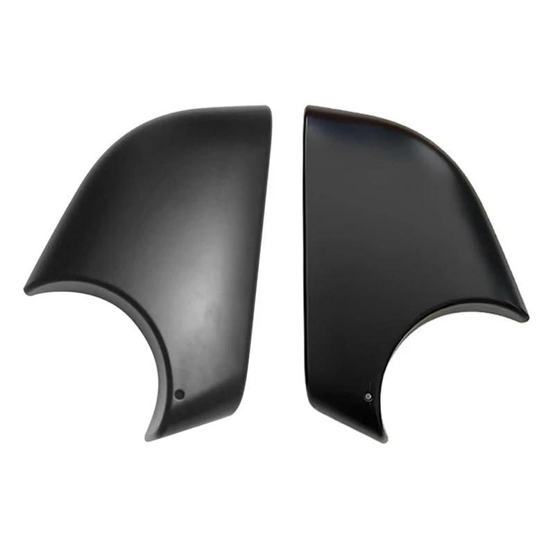 2 Piece Side Mirror Lower Base Exterior Door Mirror Bracket Black Plastic 8202102 8202202 For Tesla Model Y 2020-2023