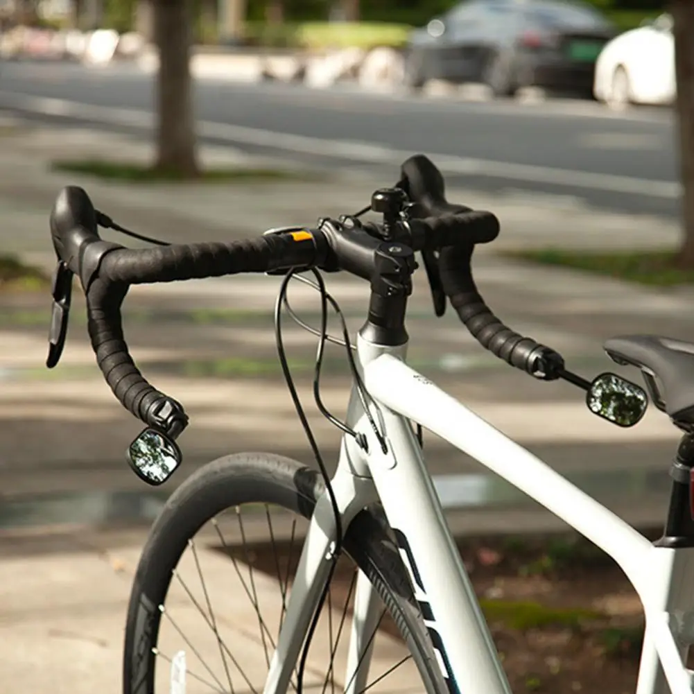 Espejo Universal para manillar de bicicleta, retrovisor giratorio de 360 grados, Simple