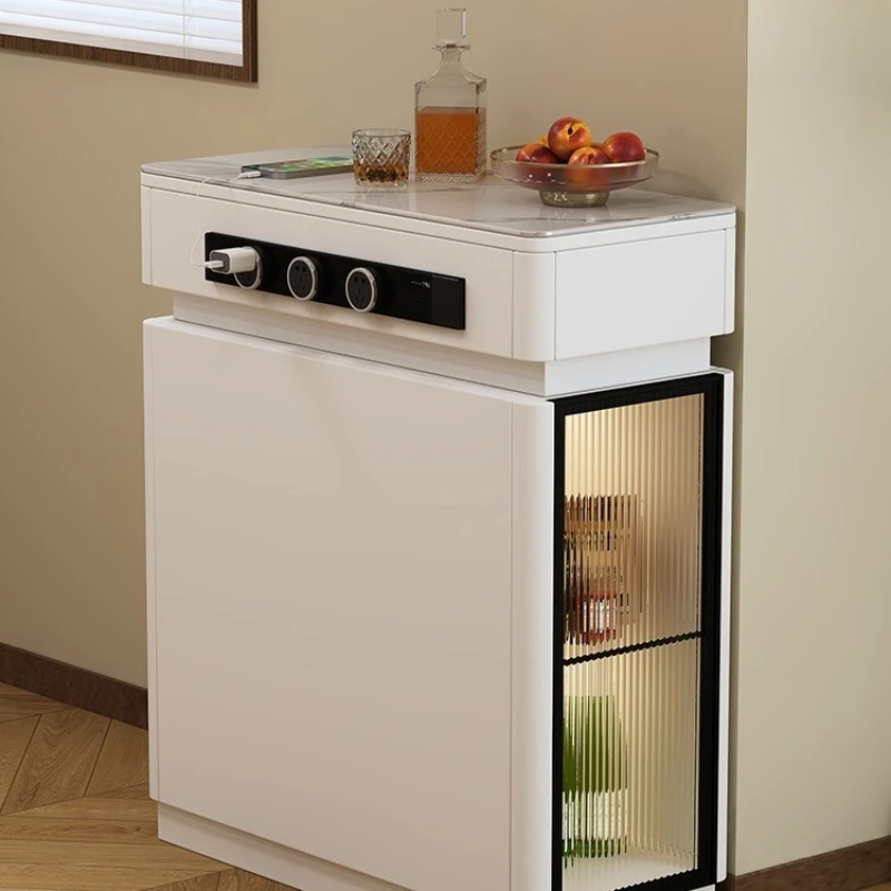 

Modern simple removable single island rock slab mini locker