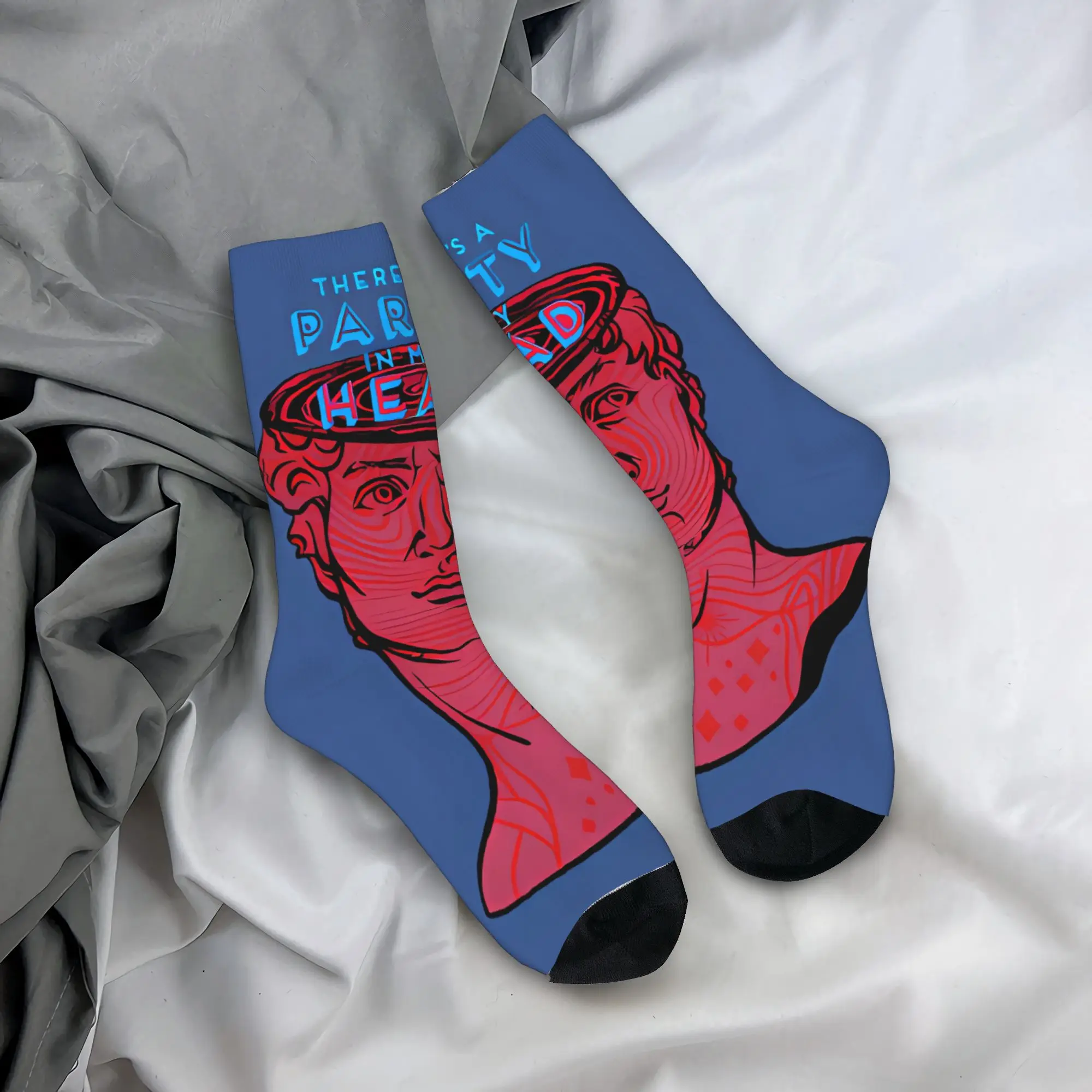 Tame Impala Solitude is Bliss Stockings  Printed Leisure Socks Spring Anti Bacterial Socks Couple Climbing Quality Socks