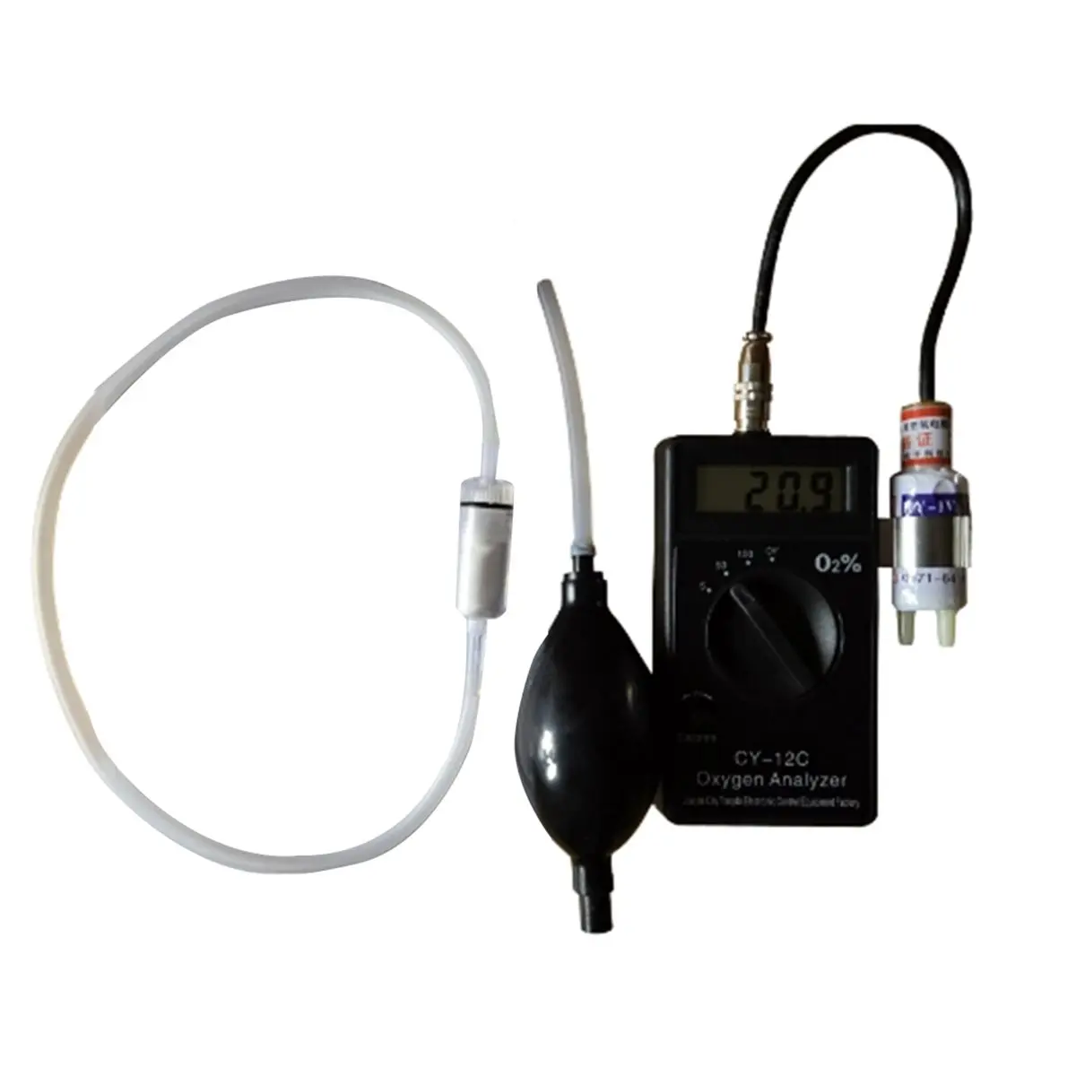 

2025 NEW -12C Portable Oxygen Analyzer Oxygen Concentration Tester Handheld Oxygen Tester Analysis Instruments