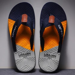 Gran oferta de alta calidad, chanclas para hombre, chanclas de playa de verano, zapatillas de playa informales transpirables a la moda para hombre, zapatillas de verano al aire libre