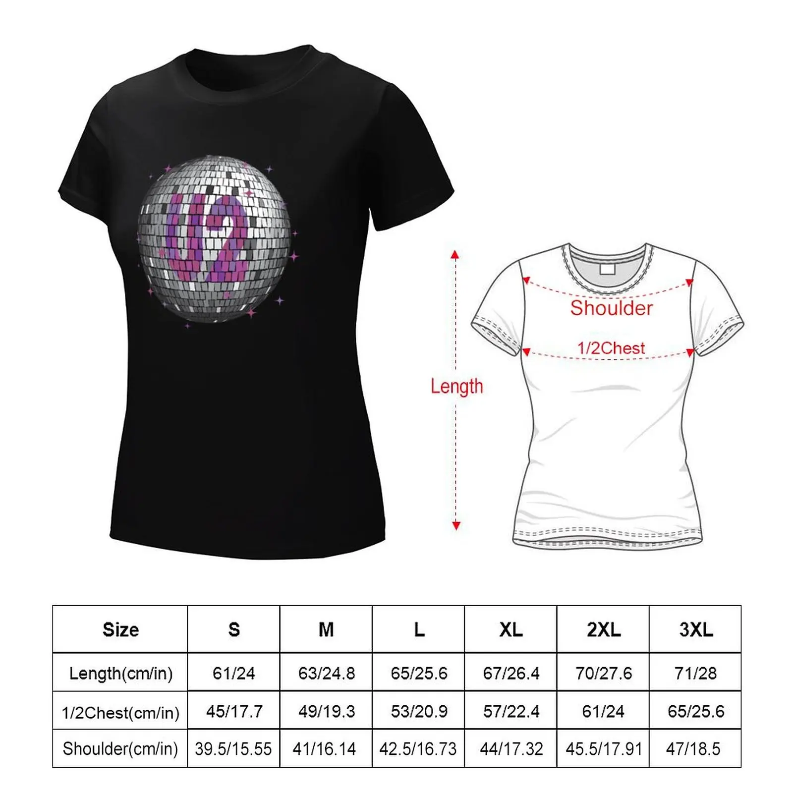 U2 Disco Ball Ultraviolet T-Shirt customs graphics female western t-shirt dress for Women