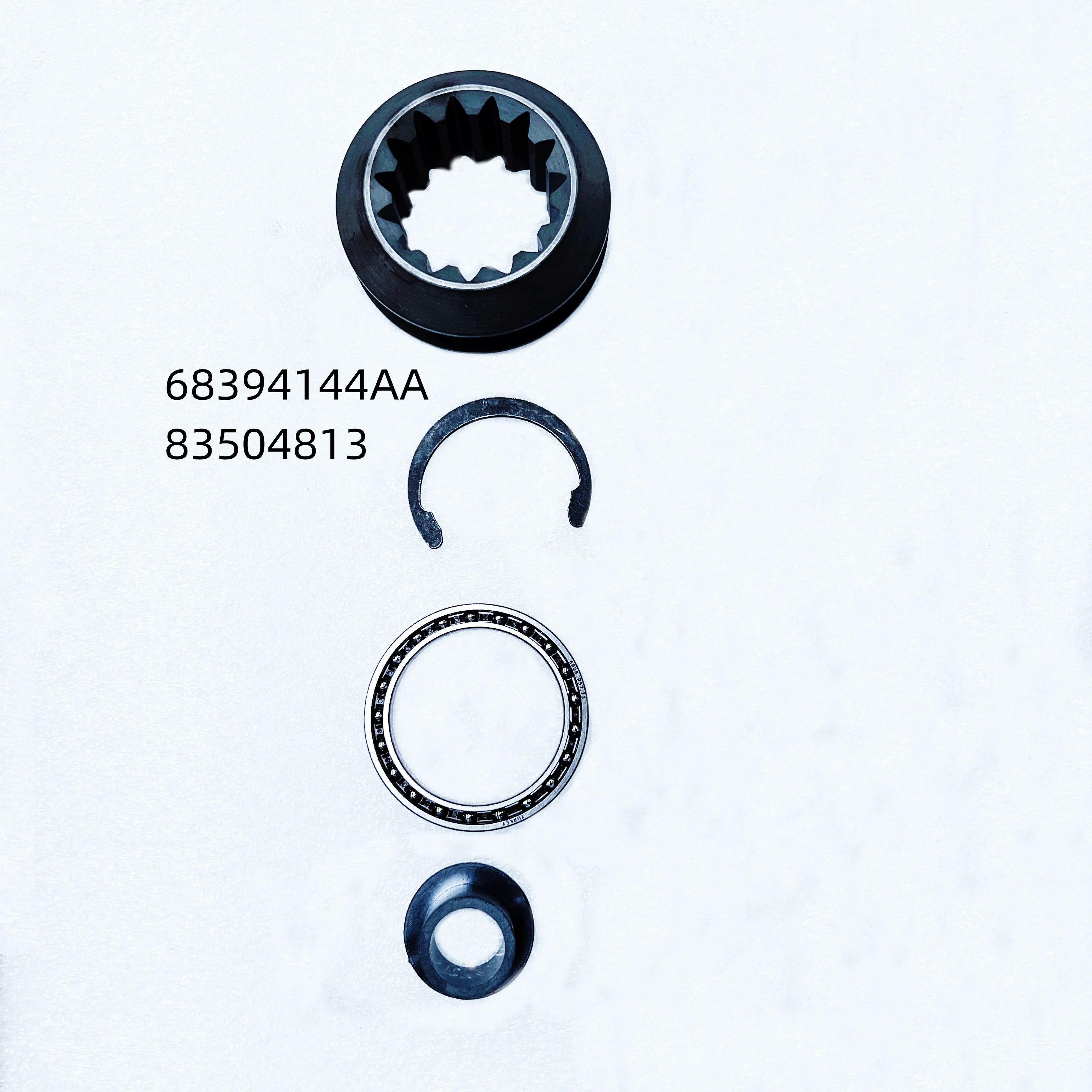 Shaft Shift Collar, Intermediate Shaft Bearing (Front Half Shaft Collar) 83504813, 68394144AA Applicable To: Wrangler JL, J6, Gl