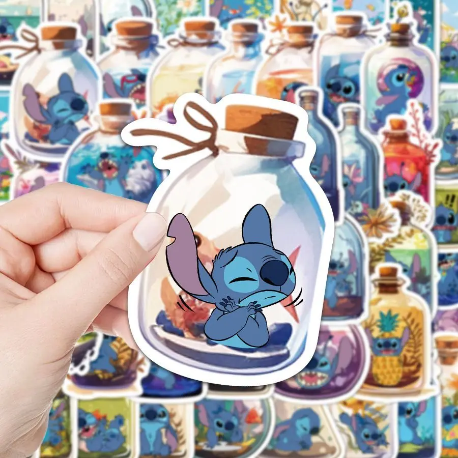 

Bottle Stitch Sticker Interstellar Baby Stitch Cartoon Cute Peripheral DIY Account Sticker stitch cosplay anime figure