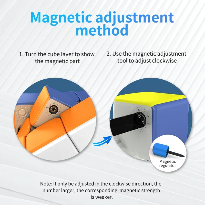 [Picube] MoYu WeiLong WRM 2021 3x3x3 Magnetische Magische Kubus 3x3 WCA Record Stickerloze Magneten Snelheid Puzzelblokjes Antistress Speelgoed