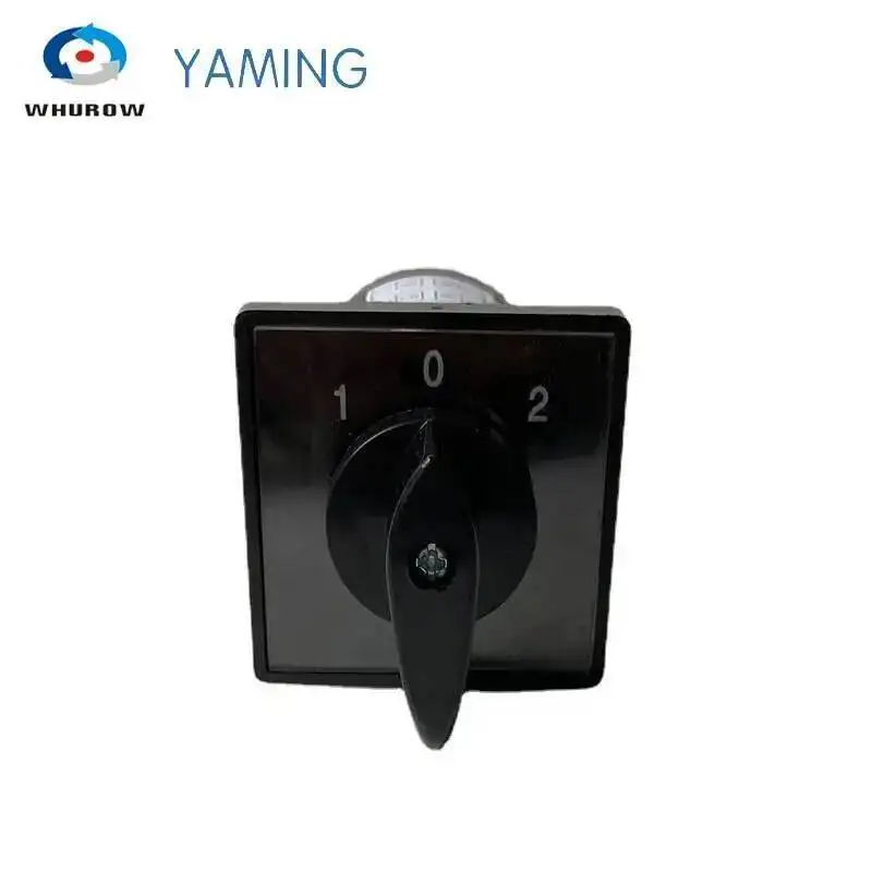 Yaming Electric HZ5B-20/3 Cam Switch Rotary Combination Universal Changeover 20A 3 Poles 3 Position Optional Control Dual Power