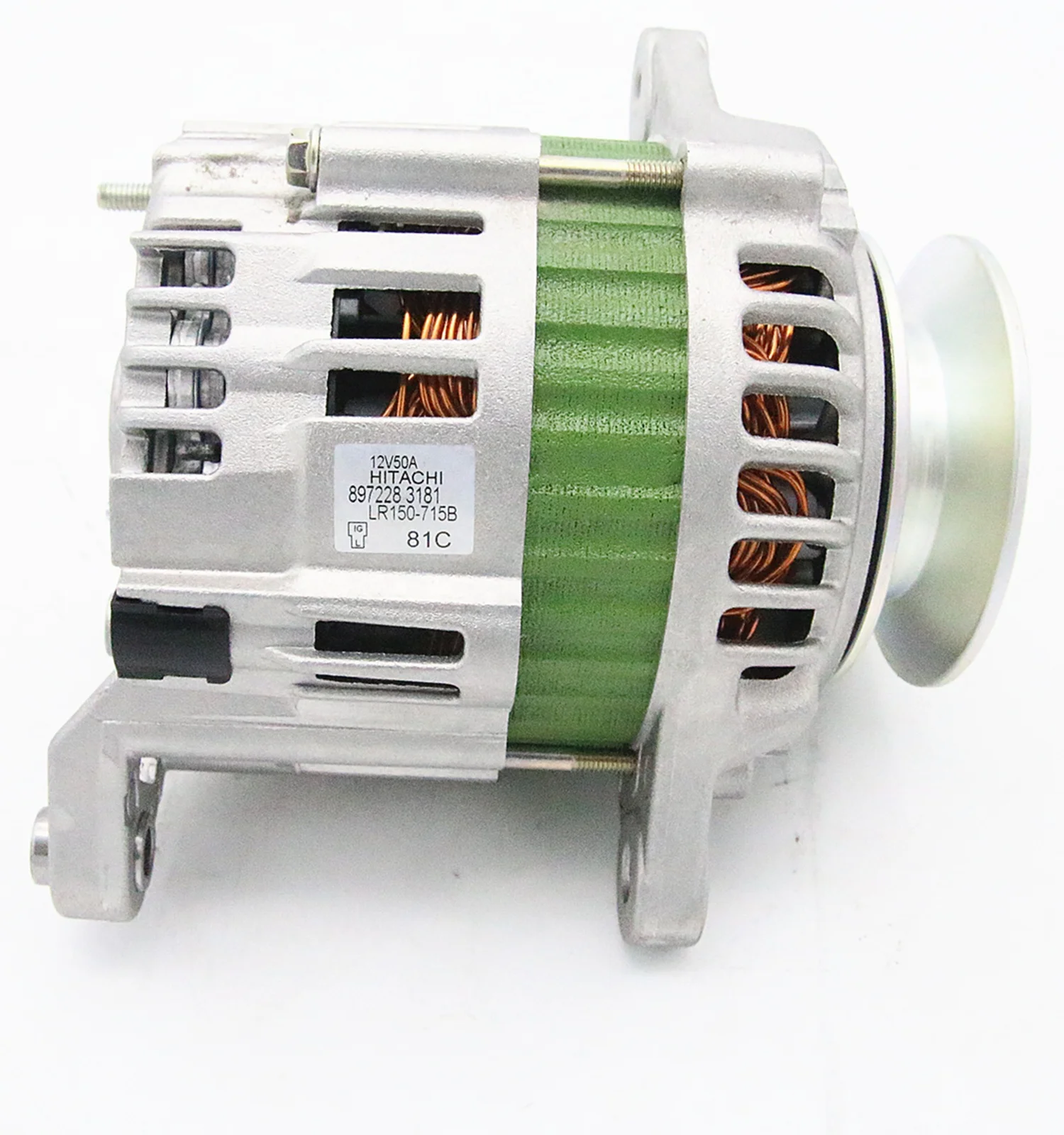 Genuine Original diesel Engine spare parts 4JG1 4JB1 4JB2  12V  8-97228318-0 8972283180 Alternator generator assembly