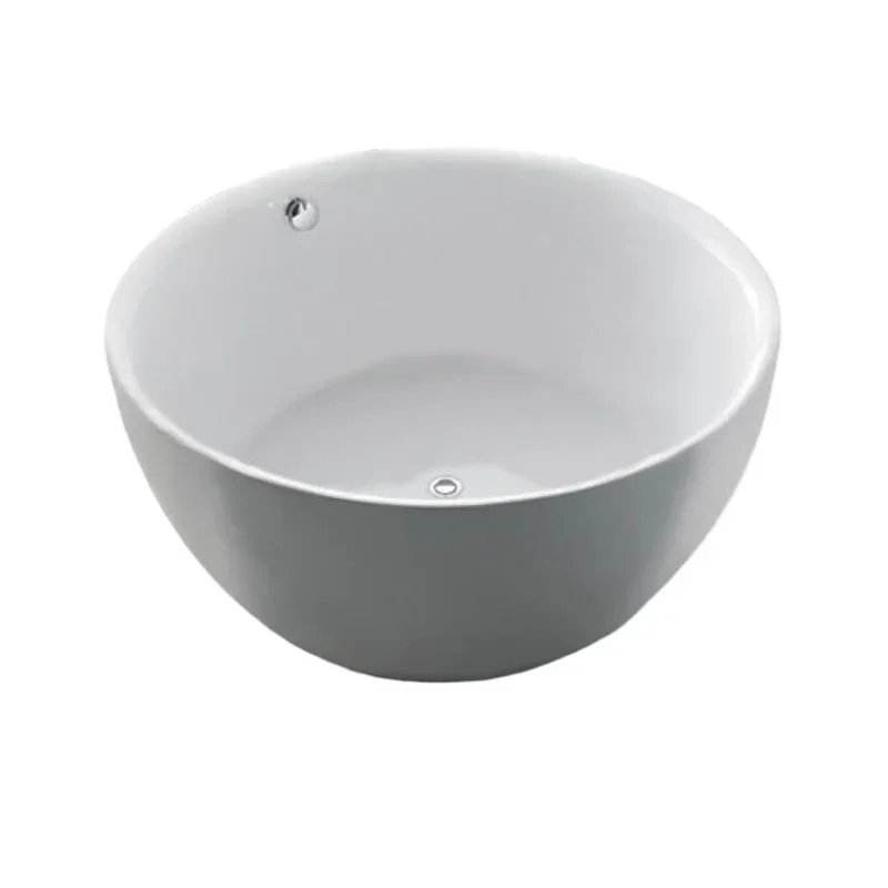 

Acrylic freestanding bathtub 1.5 meters round, single bathtub